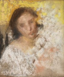Giovanni Sottocornola - Ritratto di giovane donna
