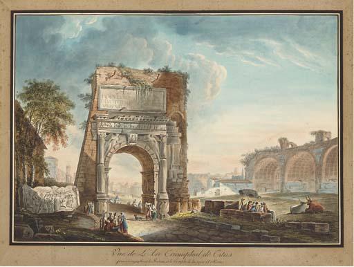 Giovanni Volpato - L\'Arc de Titus À Rome