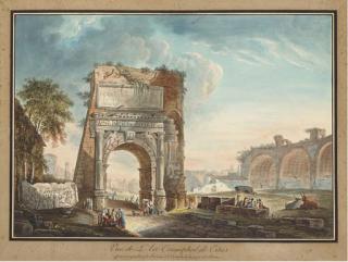 Giovanni Volpato - L\'Arc de Titus À Rome