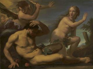 Girolamo Brusaferro - The Expulsion Of Adam And Eve