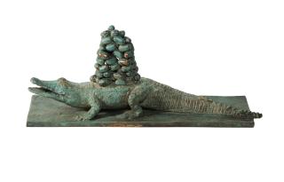 Girolamo Ciulla - Coccodrillo con uova