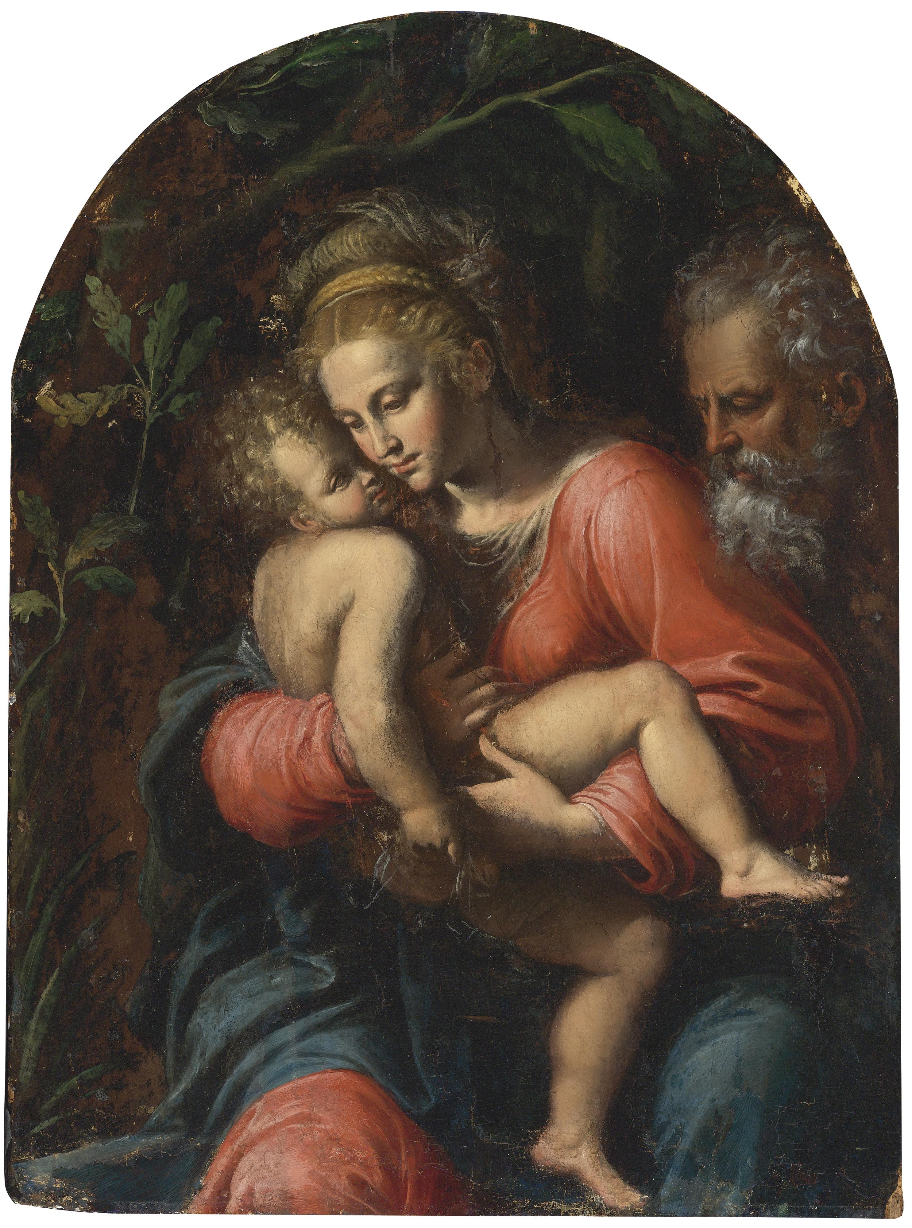 Girolamo Da Carpi - The Holy Family