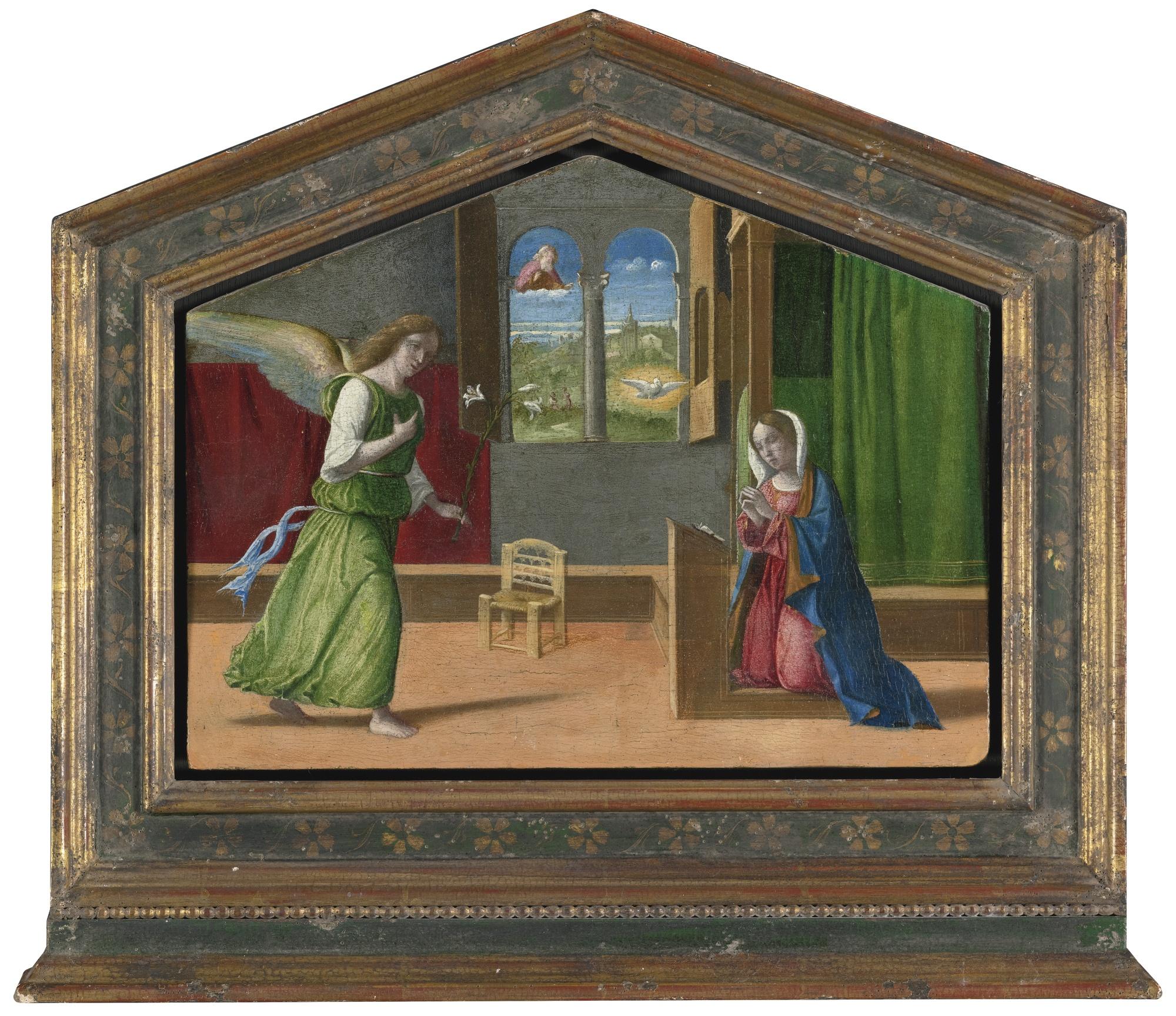 Girolamo Da Santacroce - The Annunciation