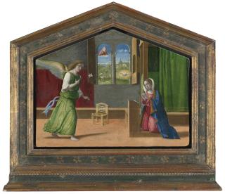 Girolamo Da Santacroce - The Annunciation