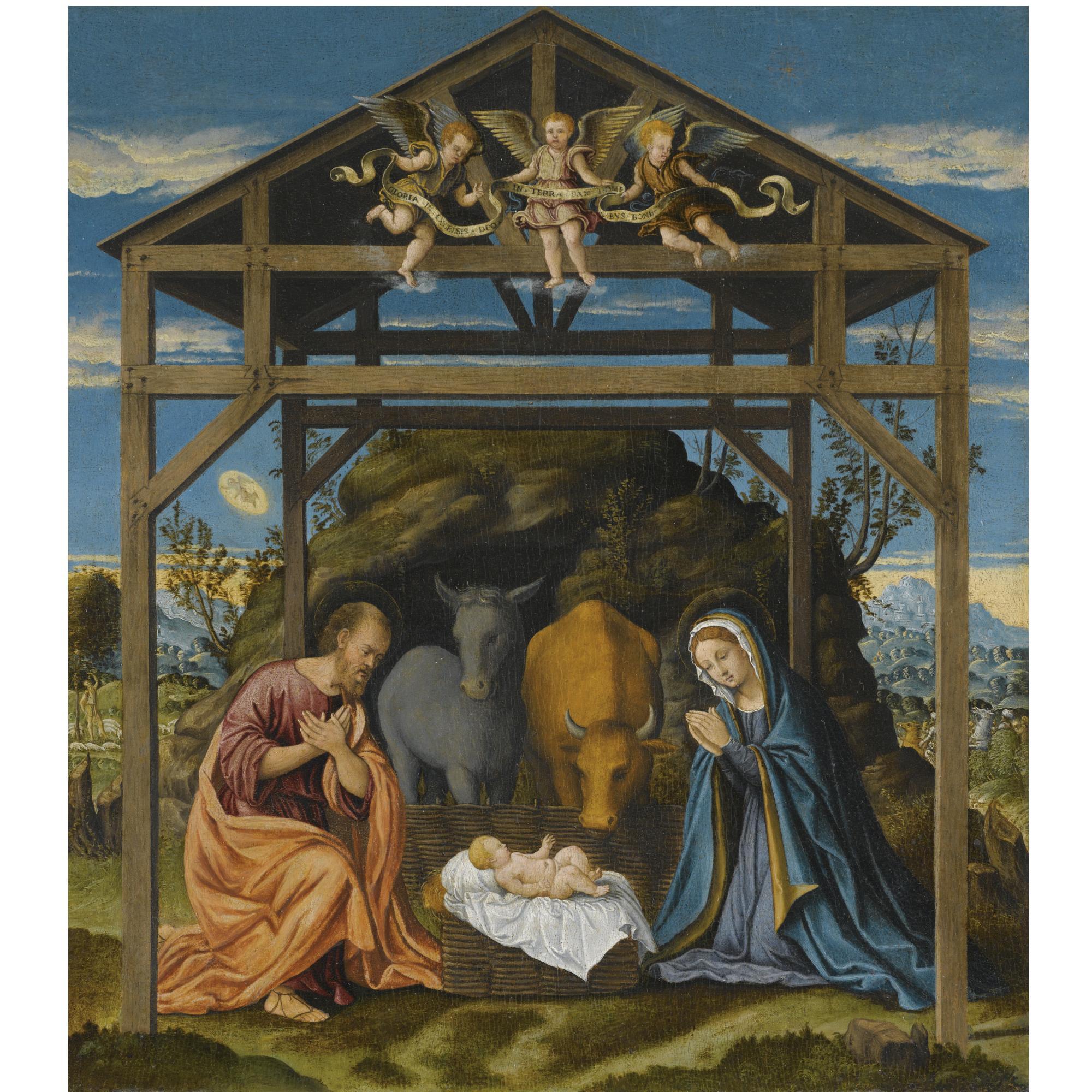 Girolamo da Santacroce - The Nativity