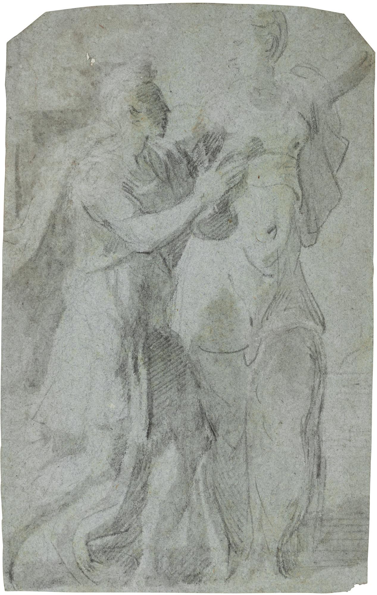 Girolamo Francesco Maria Mazzola - Augustus And The Sibyl