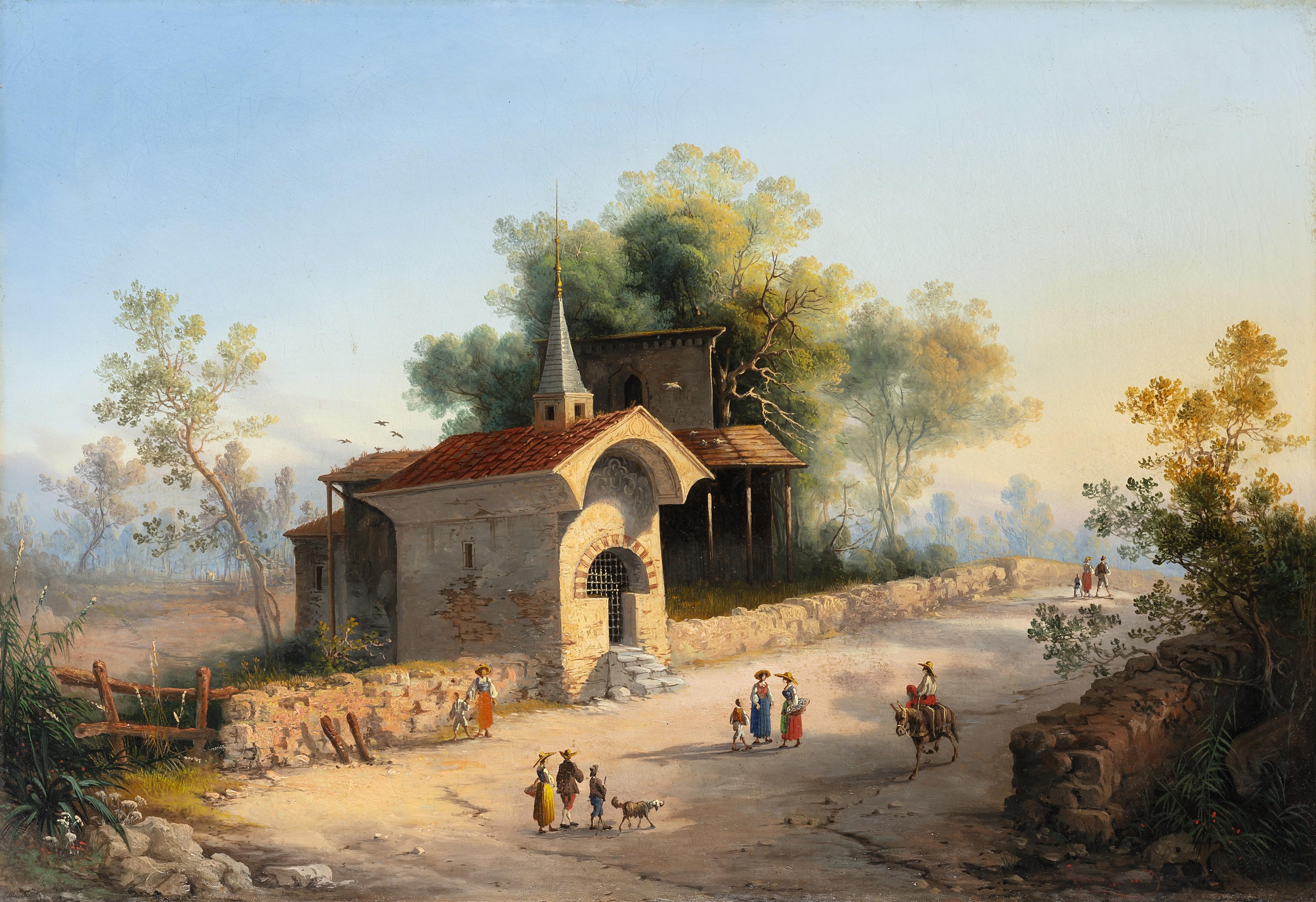 Girolamo Gianni - Paesaggio orientale