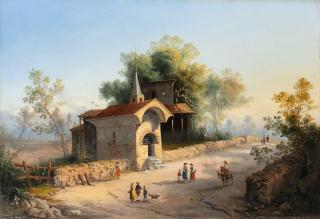 Girolamo Gianni - Paesaggio orientale