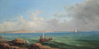 Girolamo Gianni - The Sea Approach To Marsa Scirocco, Malta