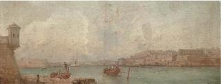Girolamo Gianni - Valetta harbour