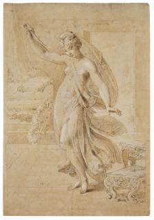 Girolamo Mazzola Bedoli - The death of Lucretia