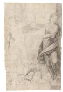 Girolamo Muziano - Étude pour La Décapitation de saint Jean Baptiste