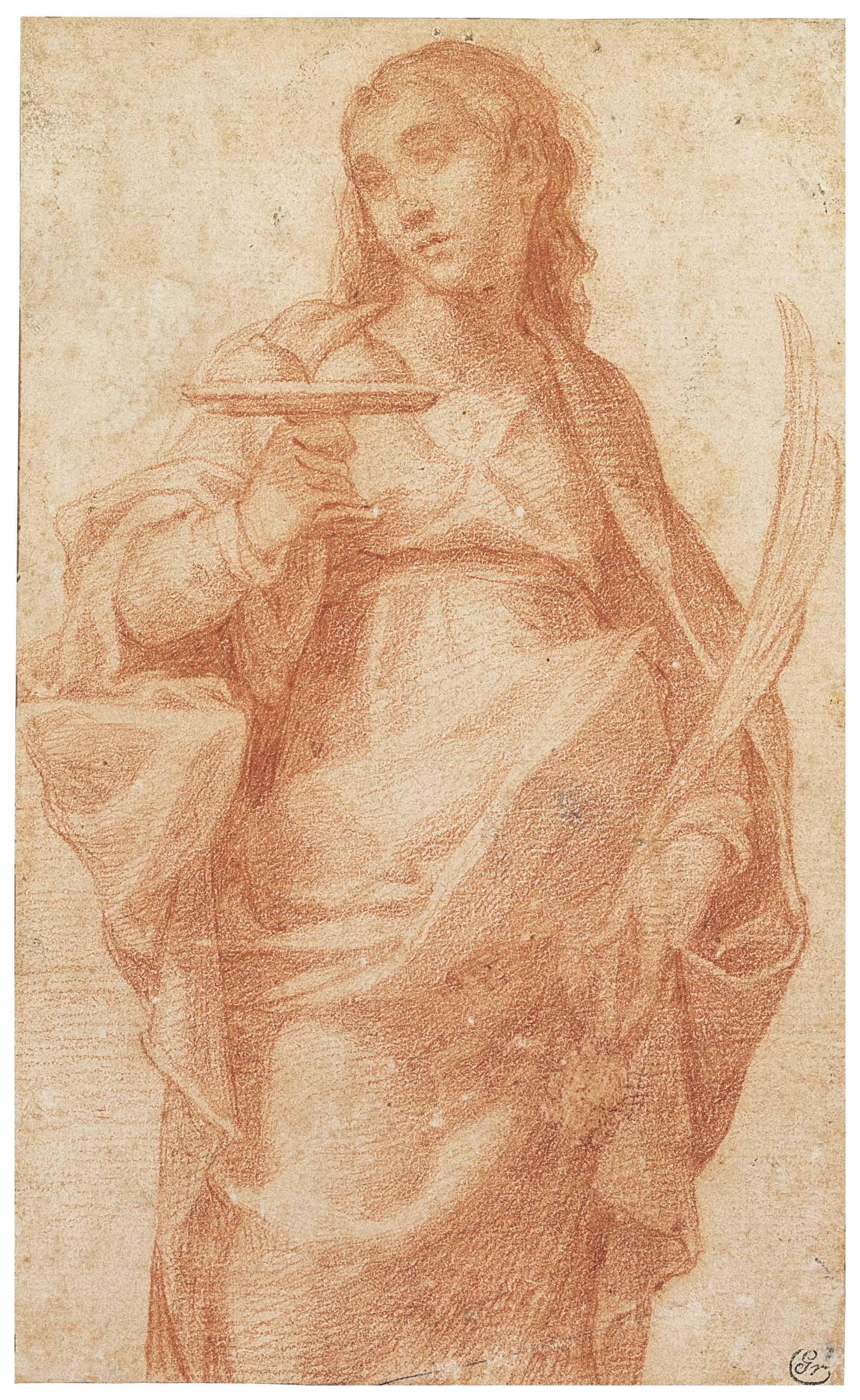 Girolamo Muziano - Saint Agatha