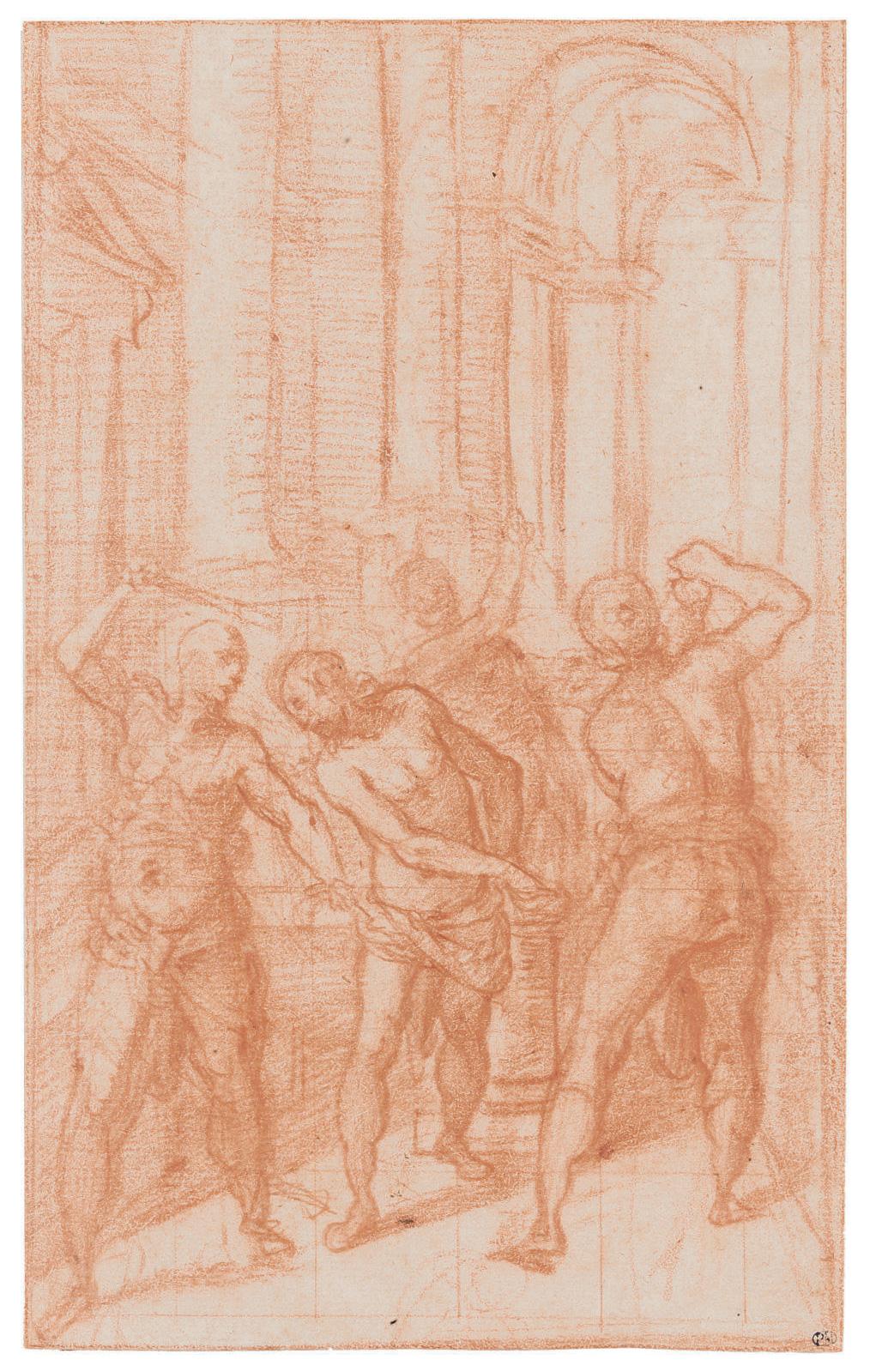 Girolamo Muziano - The Flagellation of Christ