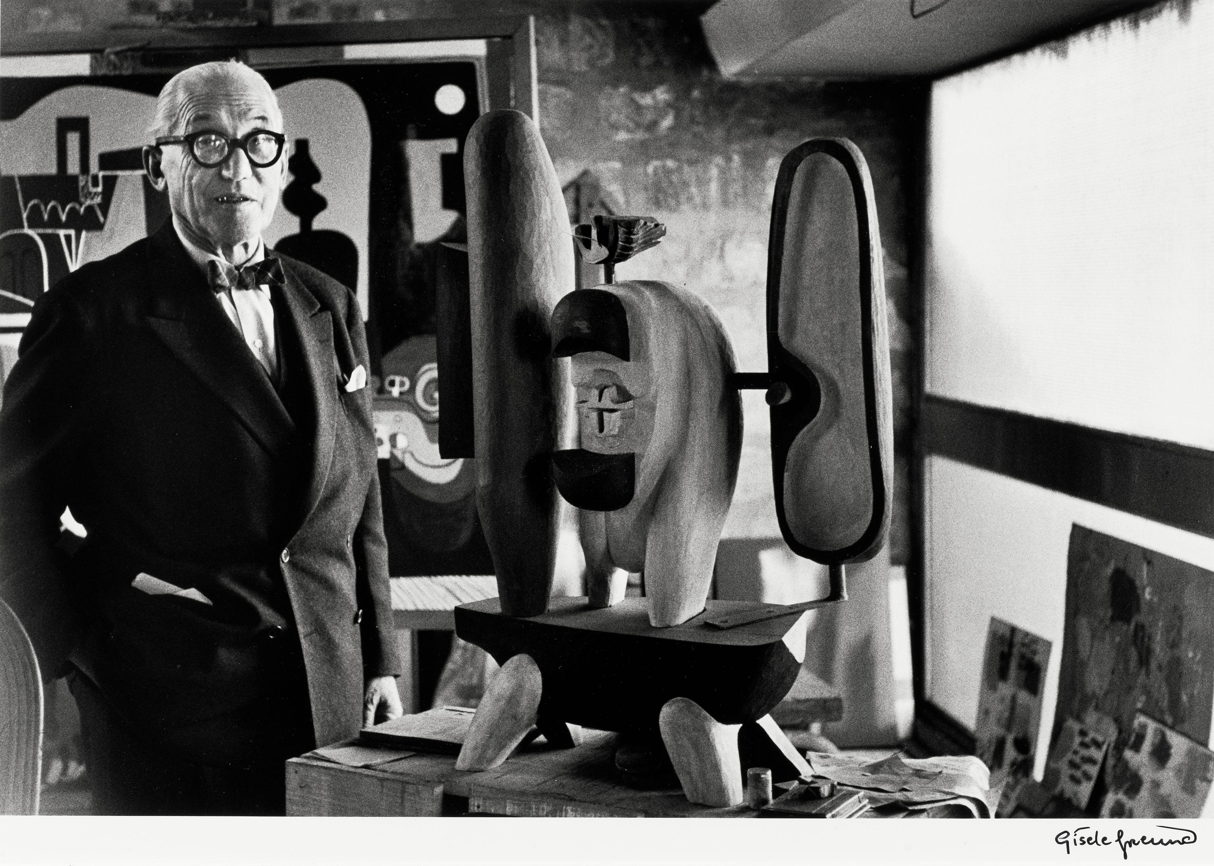 Gisèle Freund - Le Corbusier