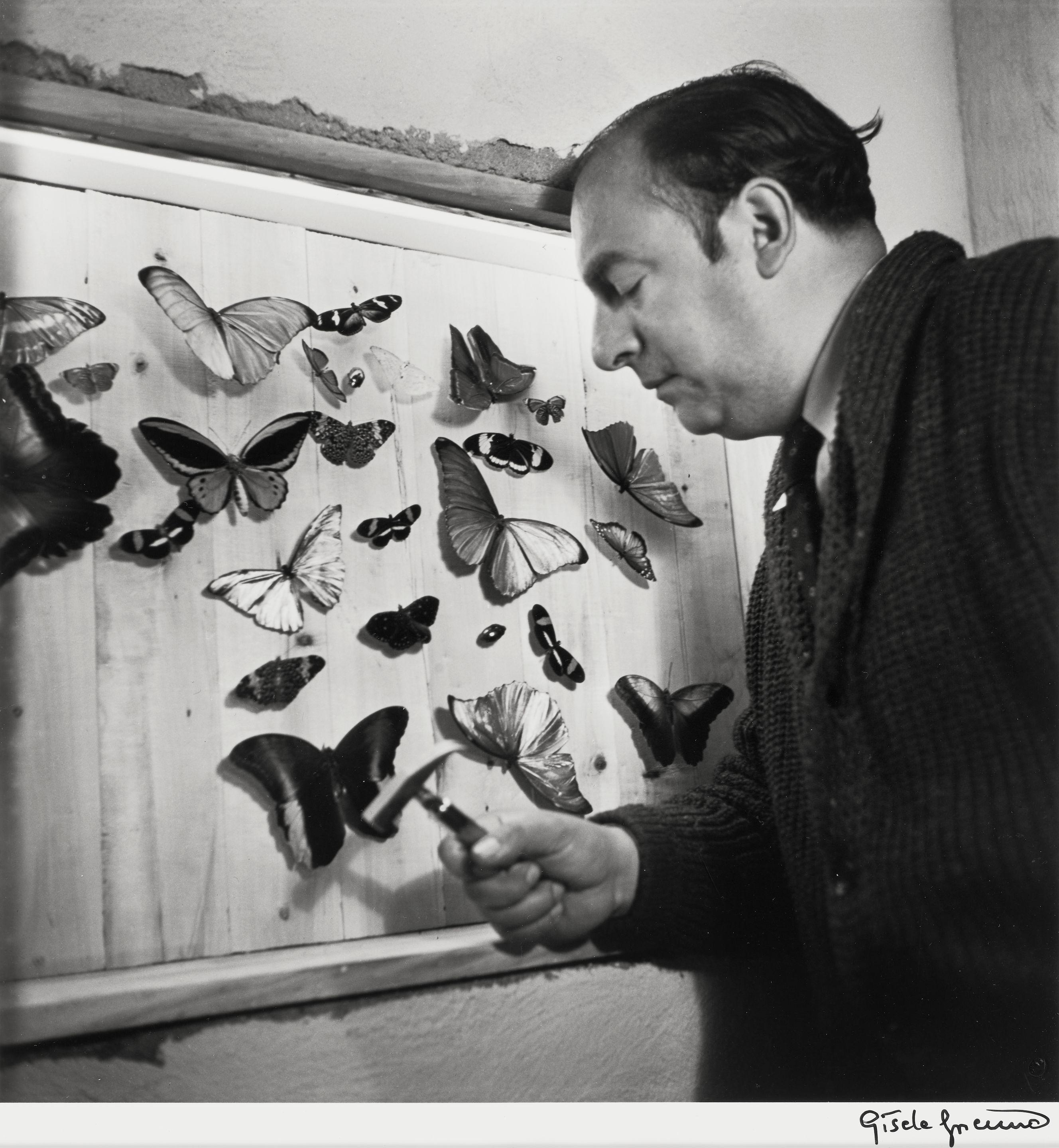 Gisèle Freund - Pablo Neruda at Home, Chile