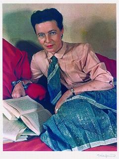 Gisèle Freund - Simone de Beauvoir