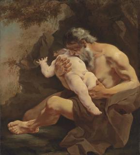 Giulia Lama - Cronus Devouring his Child