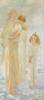 Giulio Aristide Sartorio - La Famiglia (Mattino A Fregene)