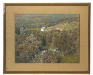 Giulio Aristide Sartorio - Landscape view