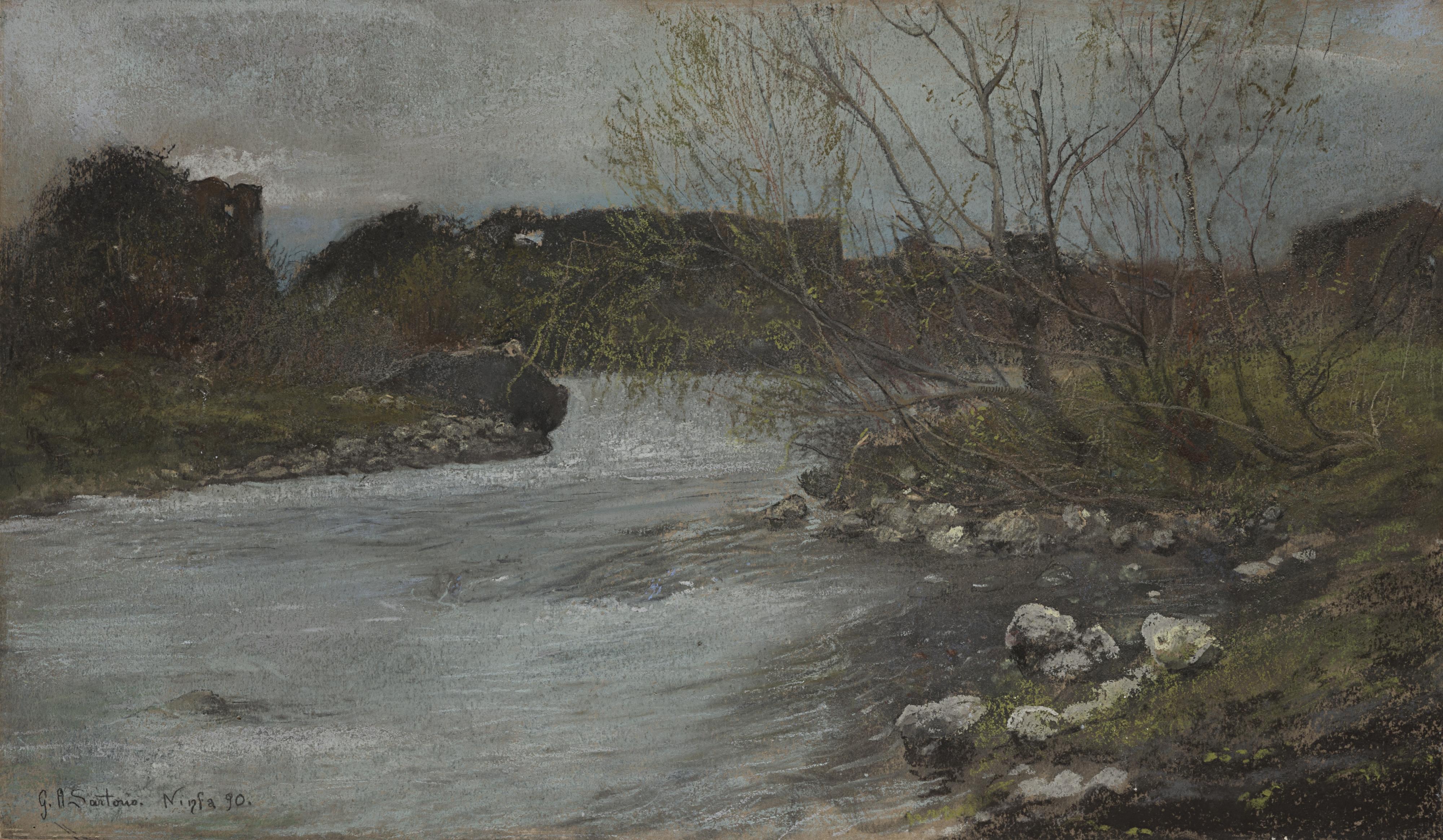 Giulio Aristide Sartorio - Ninfa