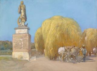 Giulio Aristide Sartorio - Ponte Milvio visto dalla Flaminia