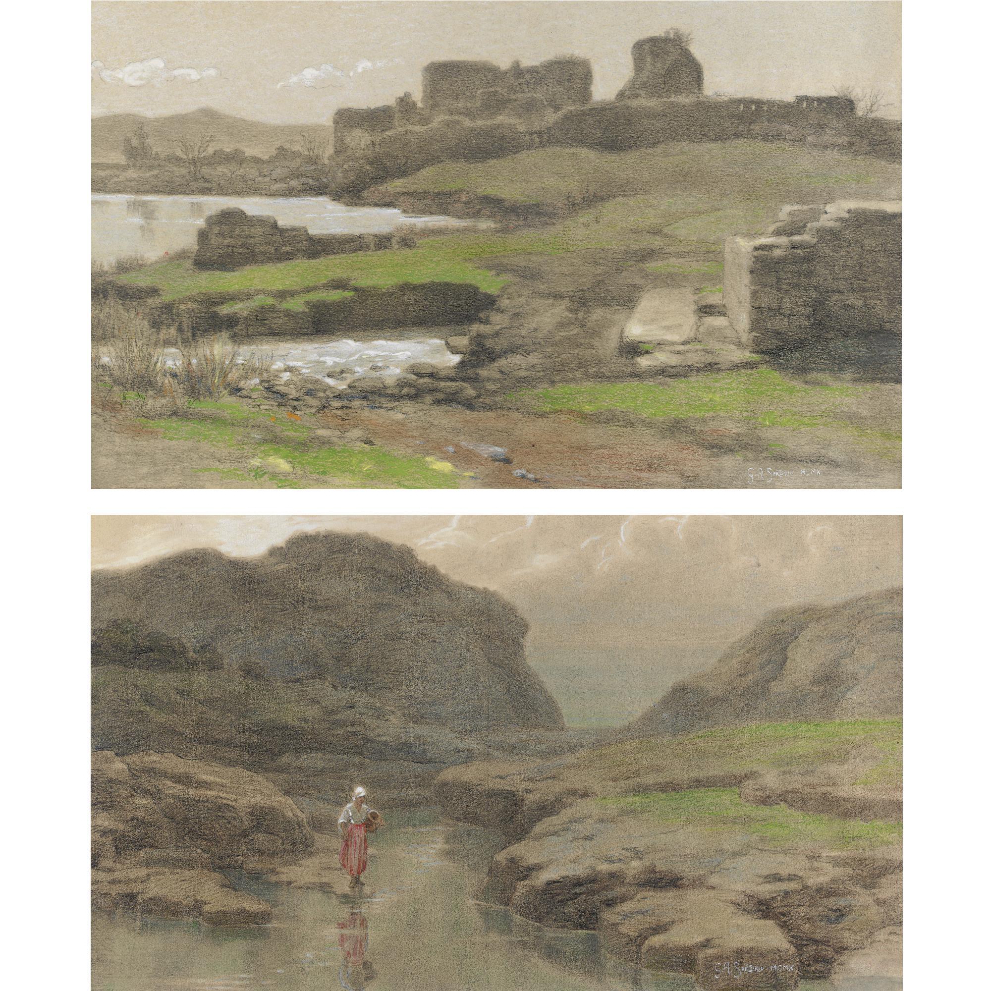 Giulio Aristide Sartorio - Vedute Della Campagna Romana