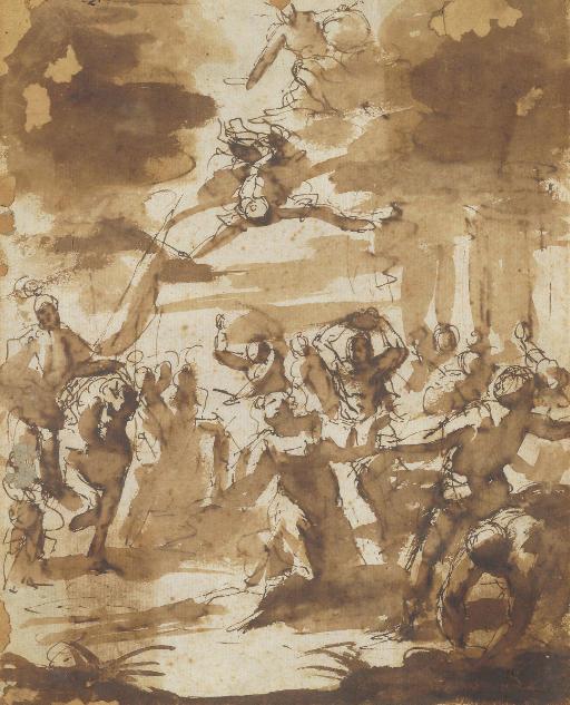 Giulio Benso - The Martyrdom of Saint Stephen