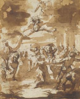Giulio Benso - The Martyrdom of Saint Stephen