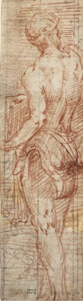 Giulio Campi - Un homme debout vu de dos