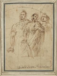 Giulio Cesare Procaccini - Study for Saint Catherine of Alexandria