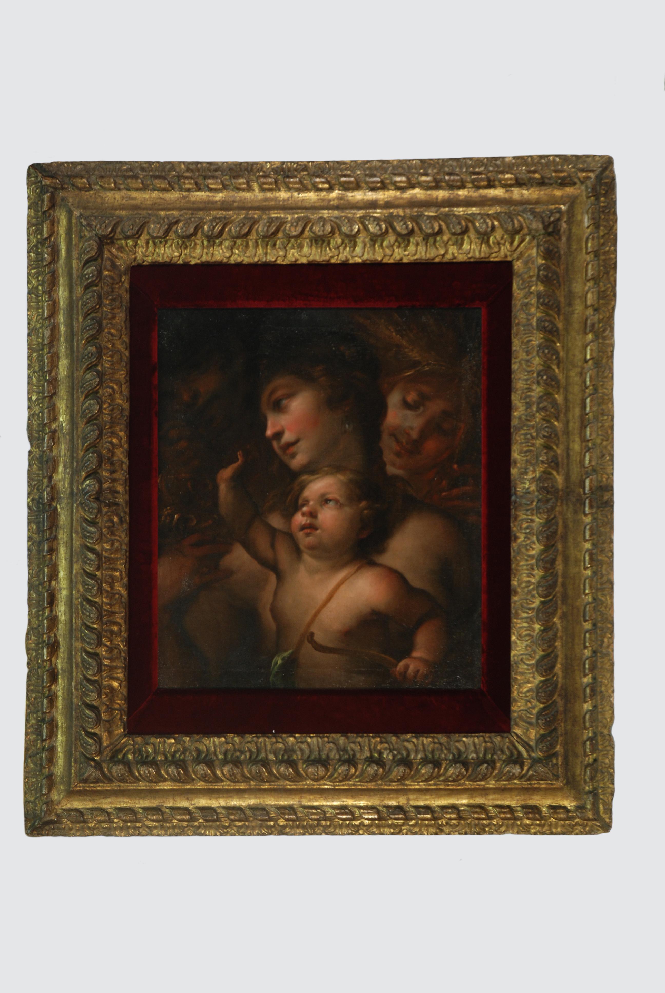 Giulio Cesare Procaccini - Venere con amorino e Cerere sullo sfondo