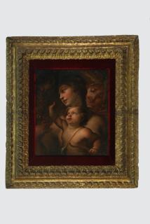 Giulio Cesare Procaccini - Venere con amorino e Cerere sullo sfondo