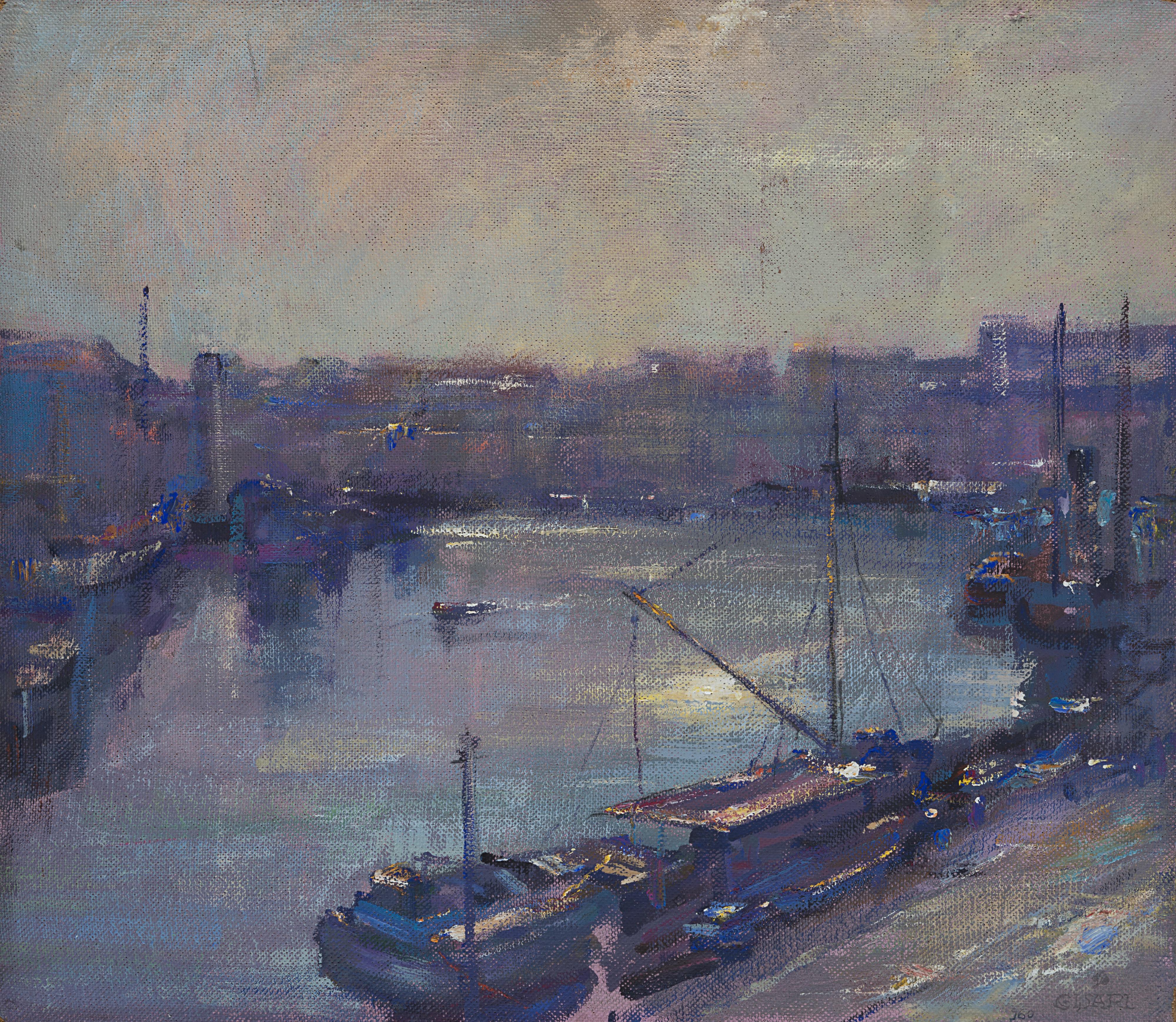 Giulio Cisari - Il vecchio porto di Genova