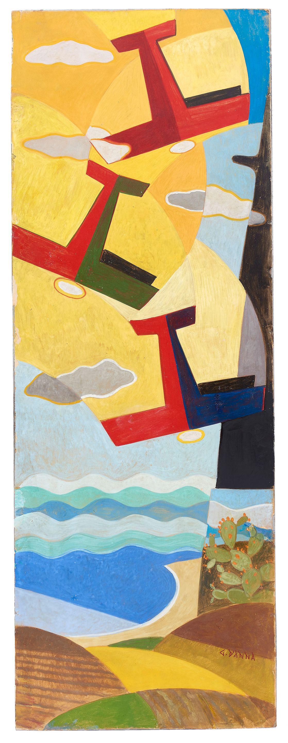 Giulio d\'Anna - Aerei Caproni in picchiata