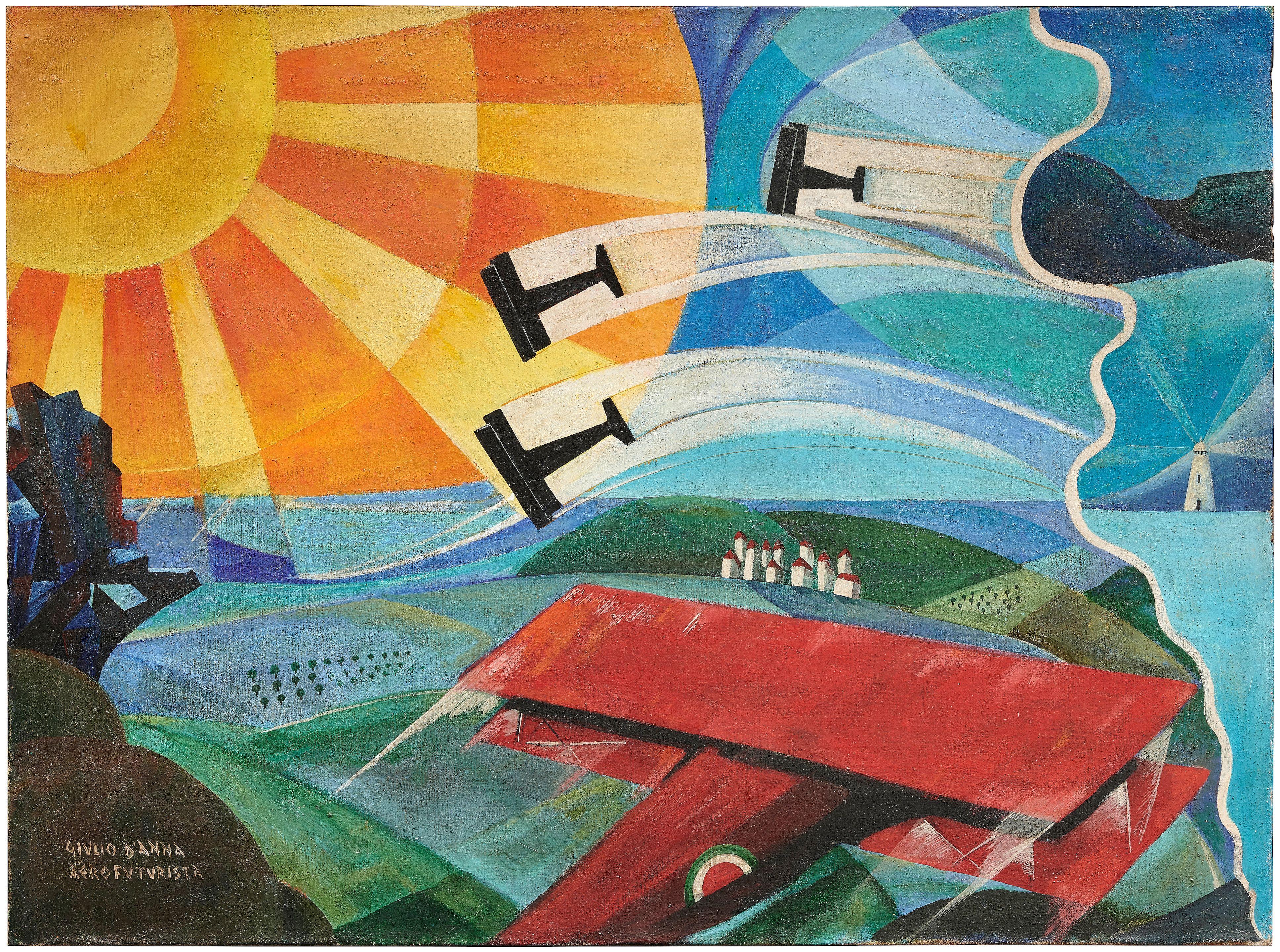 Giulio D\'Anna - Aerei In Volo + Paesaggio