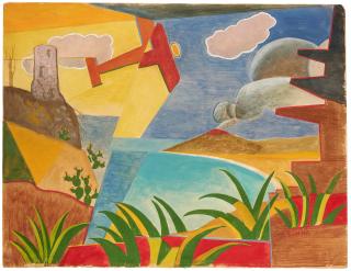 Giulio D\'Anna - Simultaneità Di Paesaggio + Aereo Caproni