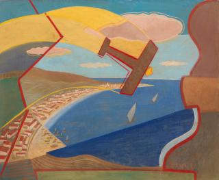 Giulio D\'Anna - Virata su Capo d\'Orlando (recto); Studio dei pesci (verso)