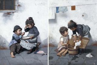 Giulio Del Torre - A Shared Supper; And Washing Day