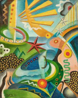 Giulio Evola - Composizione