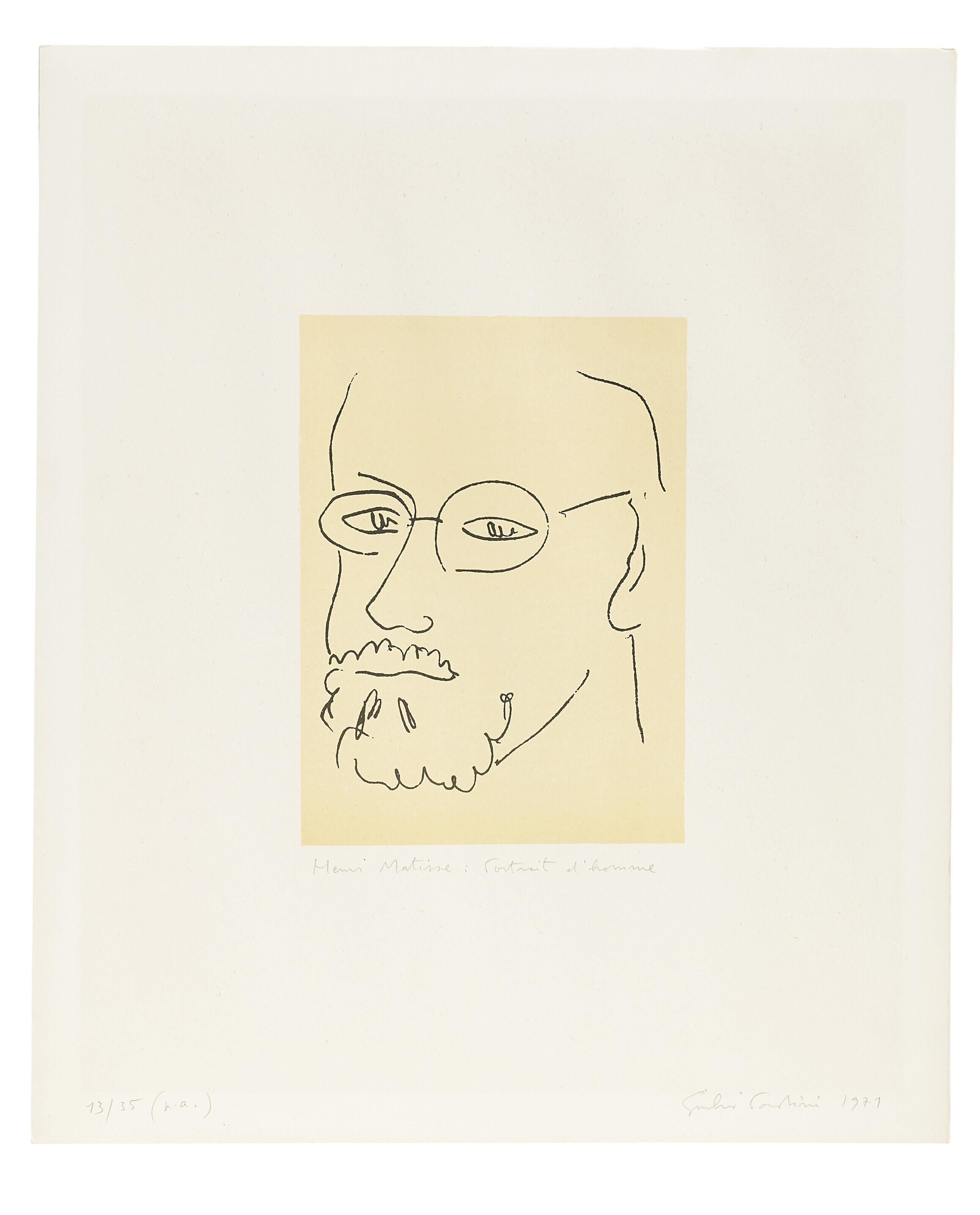 Giulio Paolini - Henri Matisse: Portrait d\'homme