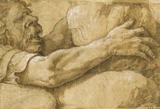 Giulio Pippi - A Giant Clutching A Rock