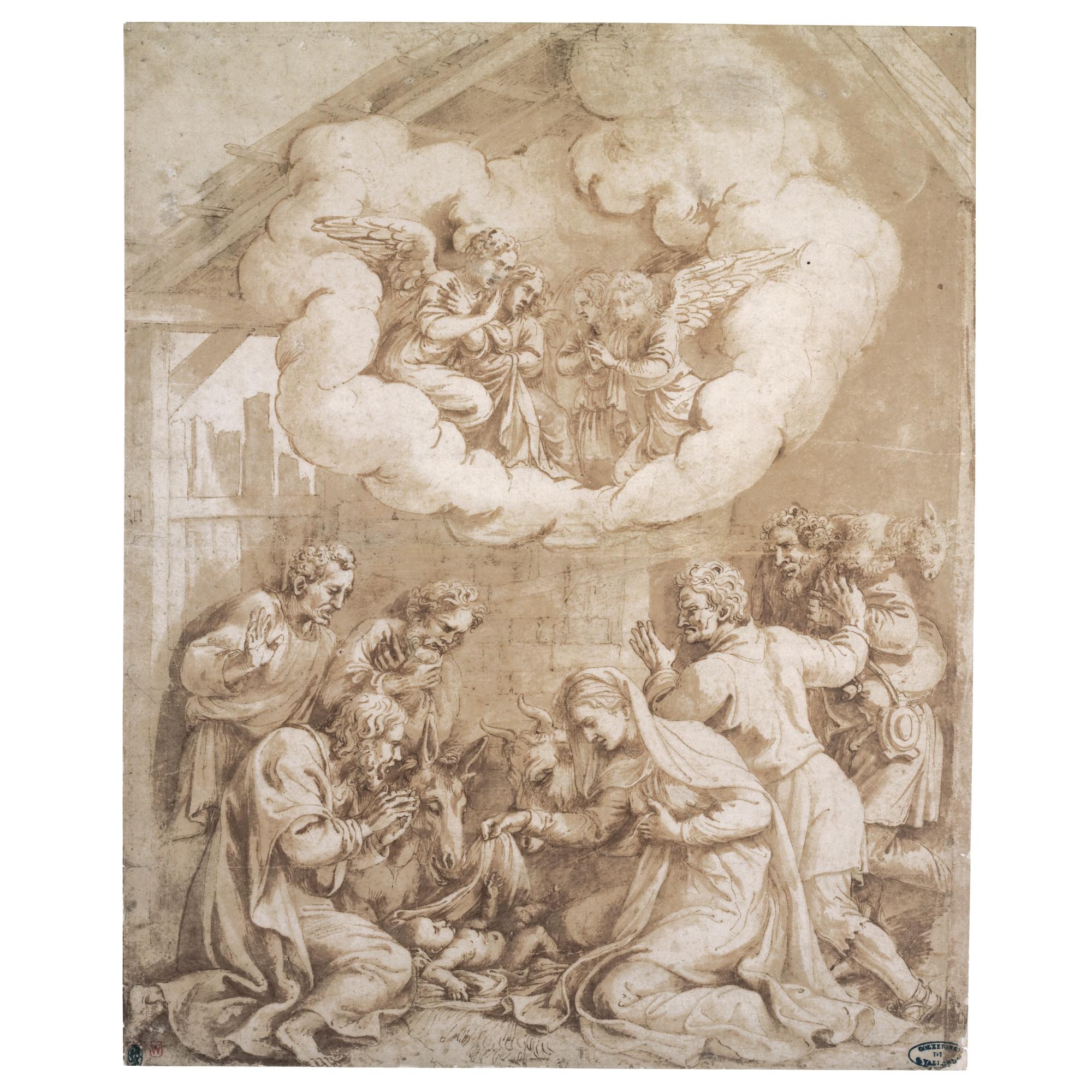 Giulio Pippi - The Adoration Of The Shepherds