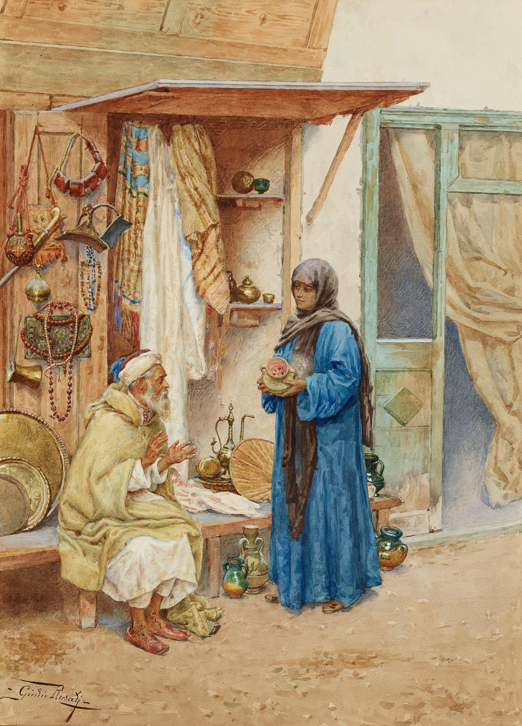 Giulio Rosati - A hard bargain