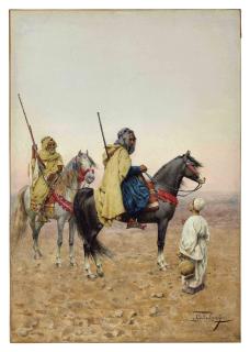 Giulio Rosati - A Stop in the Desert