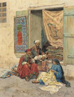 Giulio Rosati - Mending the carpets
