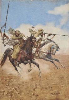 Giulio Rosati - The hunting party