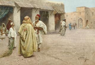 Giulio Rosati - The Market Square