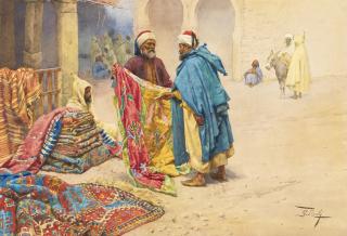Giulio Rosati - The Rug Merchant