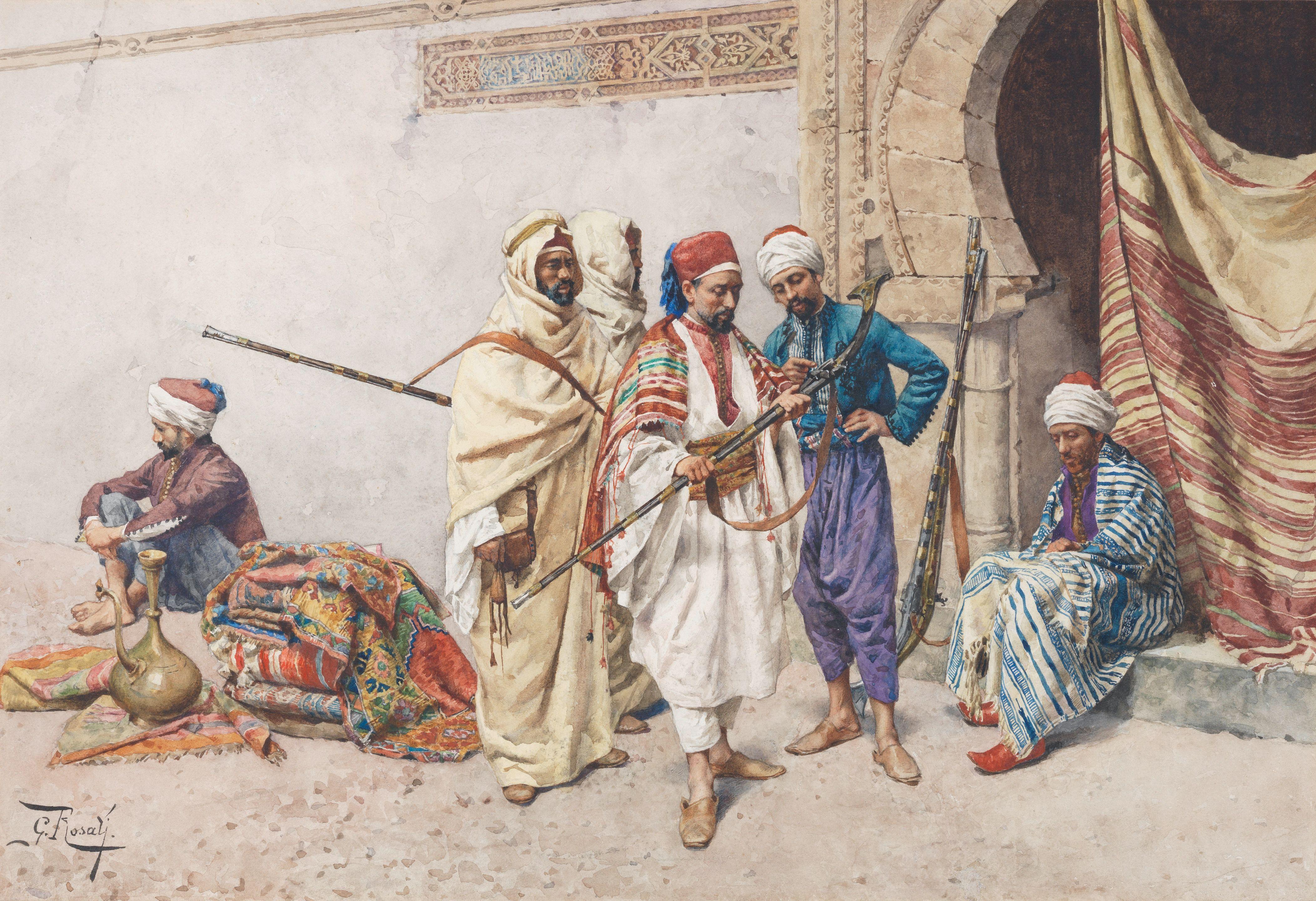 Giulio Rosati - The seller of arms